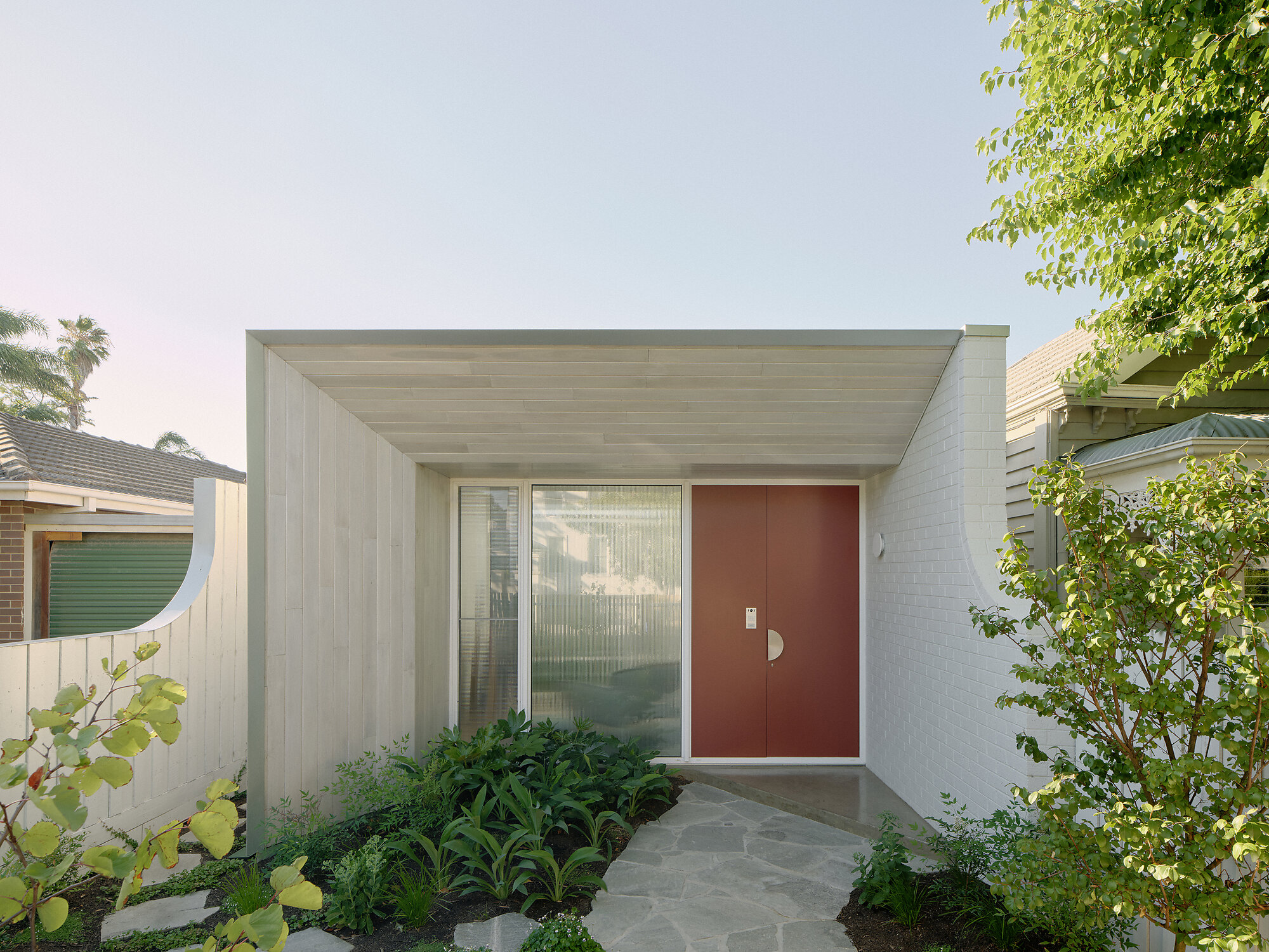 Interior photograph of Light Scoop House by Tom Ross